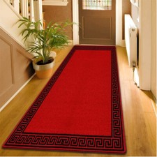 Non Slip Hall Runner Rug Long