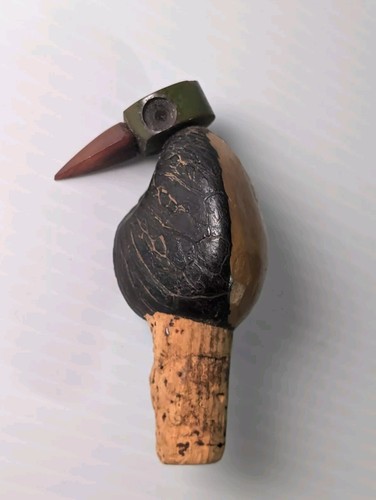 Vintage figural bottle - vintage,