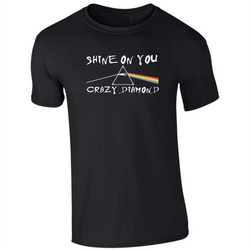 Crazy diamond shirt pink - shirt,