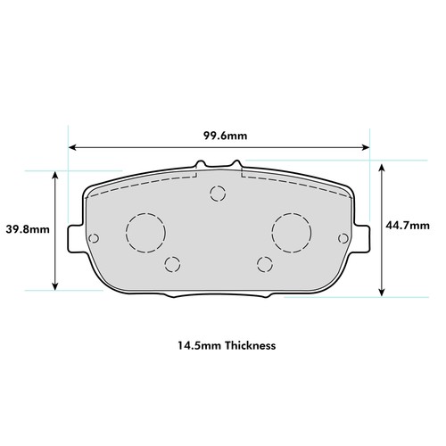 Mintex mrm1802 rear brake pads - mintex,