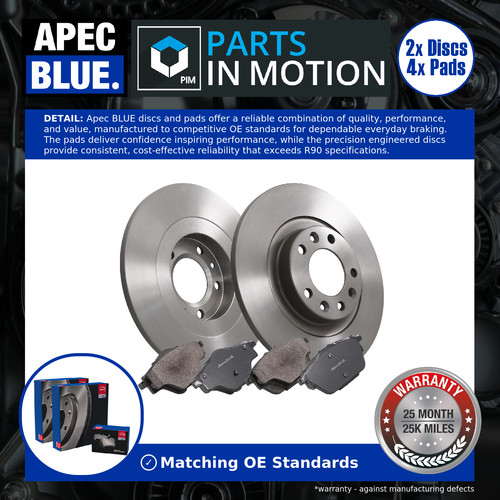 Solid brake discs and pads - discs,
