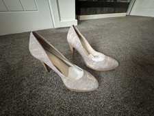 Nine West Nude Heeled Court