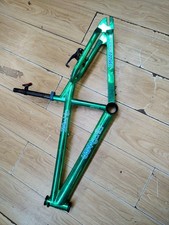 BMX frame Urban Gorilla Green Steel mid school used