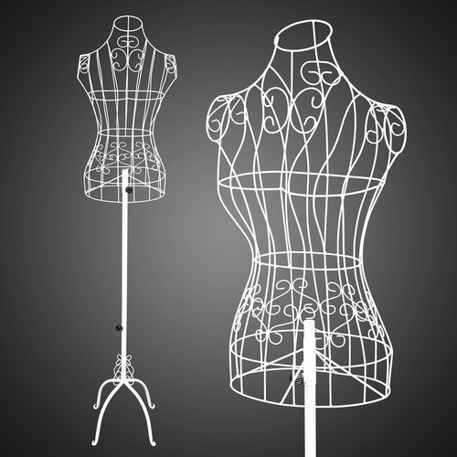 Female wire dress form vintage - wire,