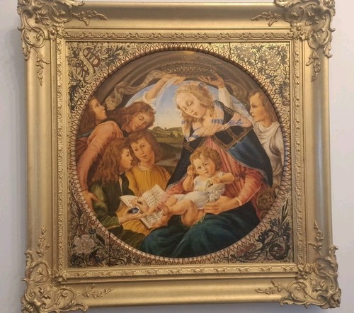 Antique madonna child - antique,