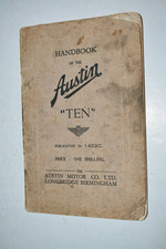Handbook Of The Austin Ten 10