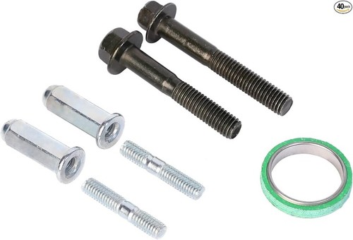 Exhaust bolt and gasket - bolt,
