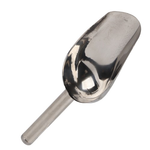 Metal ice scoop multipurpose - metal,