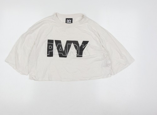 Ivy park women white cropped - white,