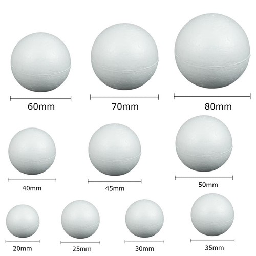 Polystyrene balls solid sweet - balls,