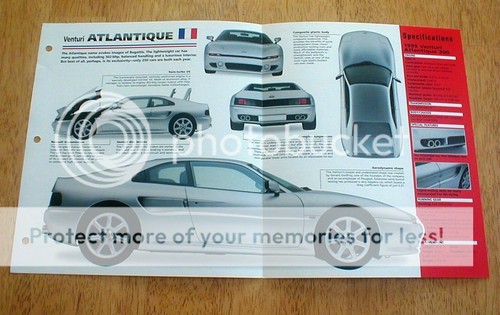 1999 venturi atlantique 300 - 1999,