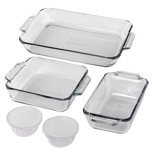 Glass baking dish set - baking,