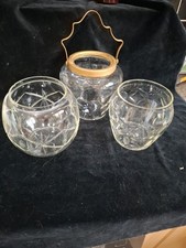 3 Old Vintage Antique Cut