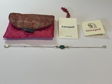 Amrapali silver, gold and Emerald bracelet - RRP £200