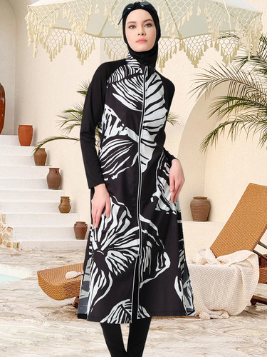 3pcs set waterproof burkini - 3pcs/set,