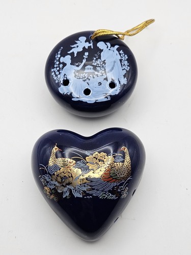 Pair vintage ceramic - pair, of