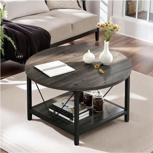 Round coffee table - round, living