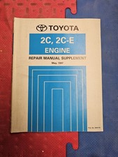 Workshop Manual  Toyota 2C