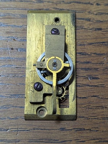 Clock platform escapement - clock,