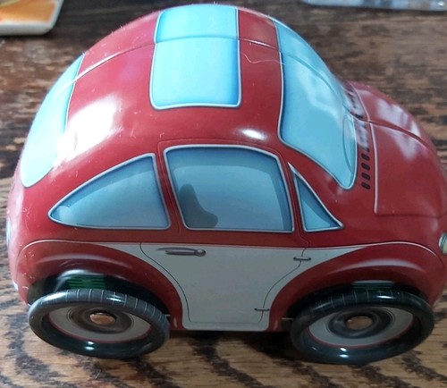 Novelty red blue beetle car - novelty,