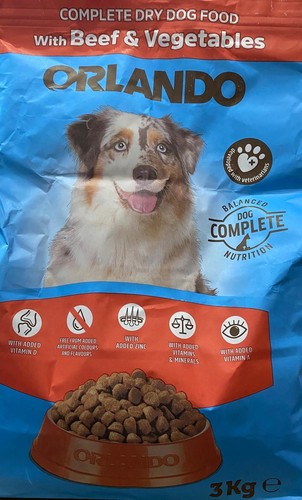 Orlando dry adult dog - dog, bag