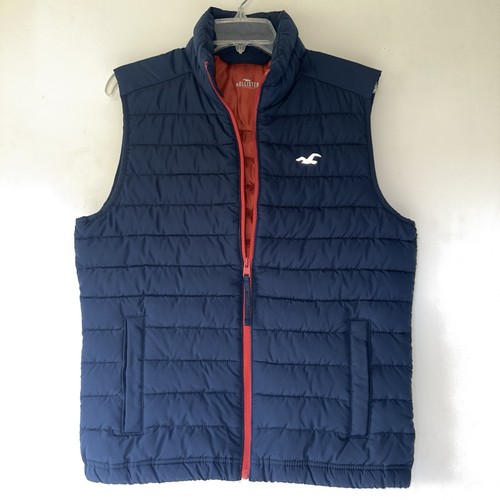 Hollister puffer vest mens - puffer,