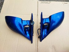 BMW M3 E36 Coupe Convertible Side Mirrors Both Sides Left And Right LH RH Blue