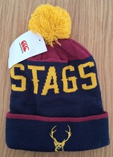 Southland Stags New Zealand rugby beanie woolly hat - new with tags - navy
