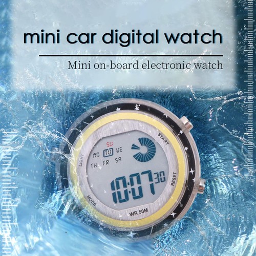 Mini motorcycle clock watch - clock,