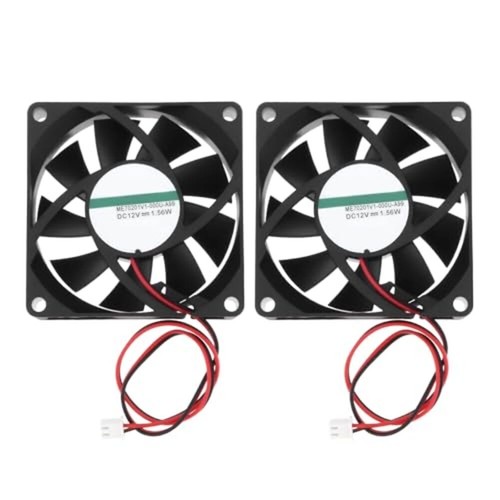 2pcs volt cooling fans - 12,