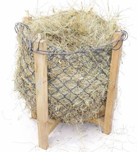 Horse wooden hay net - -,