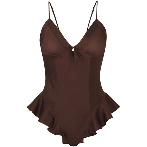 Skims silk teddy bodysuit - skims,