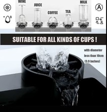 glass rinser cup washer