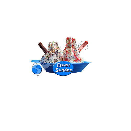 Ice cream van individual - cream, /