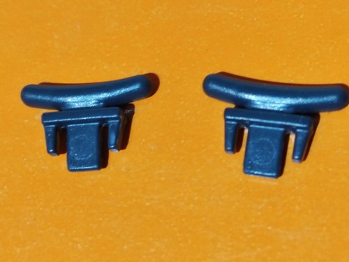 Playmobil grey moorings - x2,