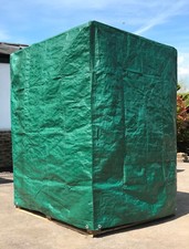 Pallet Cover Tarpaulin Tarp 140gsm Waterproof Fitted Reusable Cover Pallets  