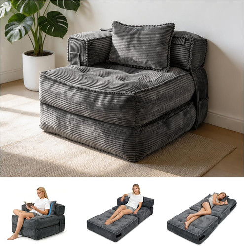 Convertible folding sofa bed - folding,