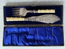 Silver Plated Fish Server Box