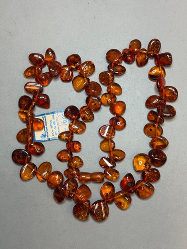 Vintage baltic amber necklace - vintage,