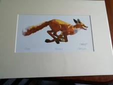 Mary Ann Rogers Fox mounted on