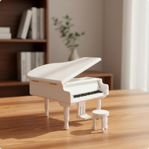 Miniature grand piano music - grand,