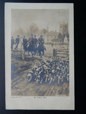 Sport FOX HUNTING In Full Cry c1903 UB Artist G. Goodwin Kilburne by C.F.W.& Co.