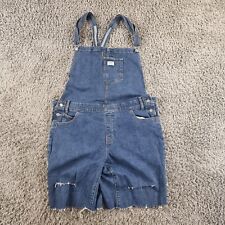 Levi Strauss Overalls Womens W 48 Blue Denim Dungarees Bib