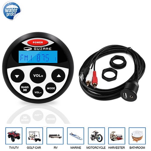 Waterproof marine bluetooth - waterproof,