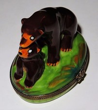 LIMOGES BOX - EXIMIOUS - BROWN