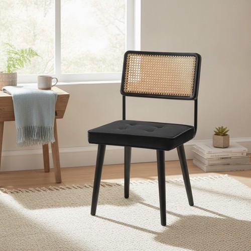 Mid century rattan dining - mid-century,