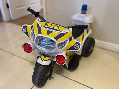 Kids electric police motorbike - kids,
