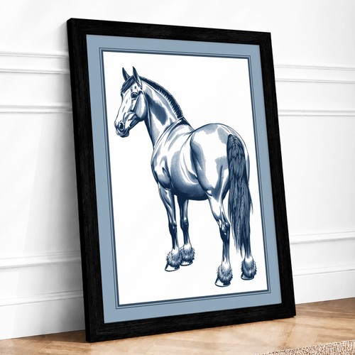 Classical horse study - horse,
