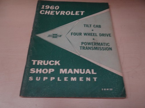 1960 chevrolet truck - chevrolet, original
