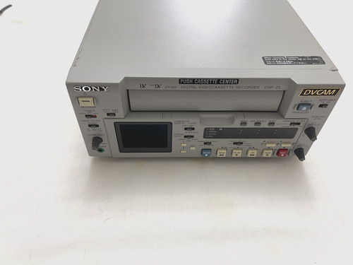 Sony dsr m25 - pal, &ntsc